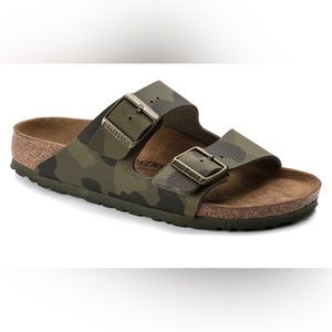Birkenstock Arizona Birko-Flor Desert Soil camouflage green size 36